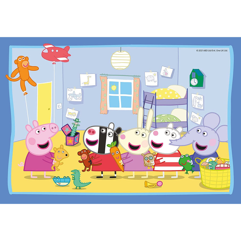 Ravensburger Adventures of Peppa Pig Jigsaw Puzzle 2 x 12 Pieces Age- 3 Years & Above