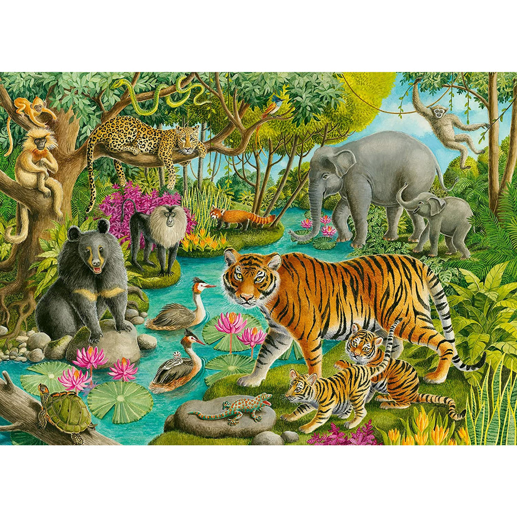 Ravensburger Animals Of India Puzzle 60 Pieces 4Y+