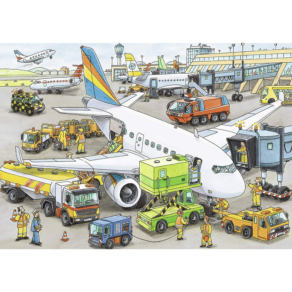 Ravensburger Busy Airport Puzzle 35 Pieces 4Y+