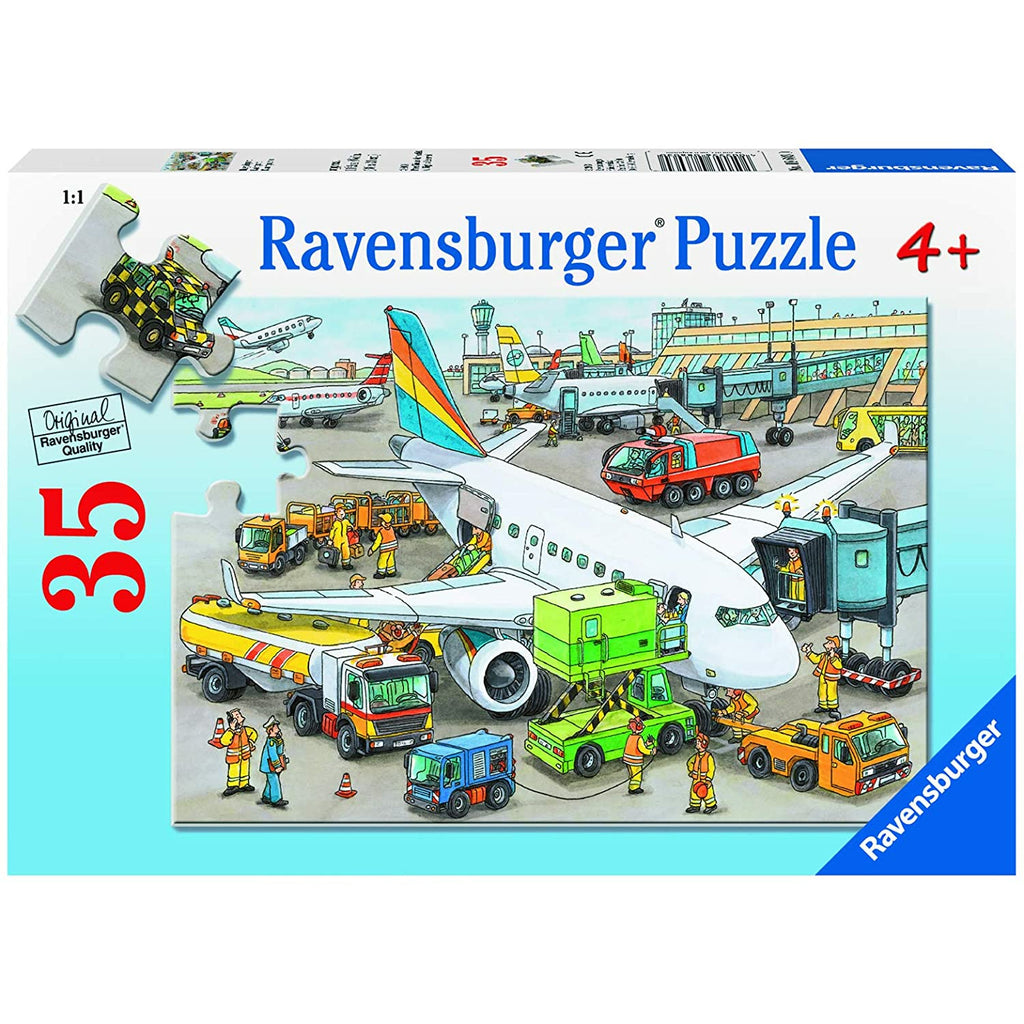 Ravensburger Busy Airport Puzzle 35 Pieces 4Y+