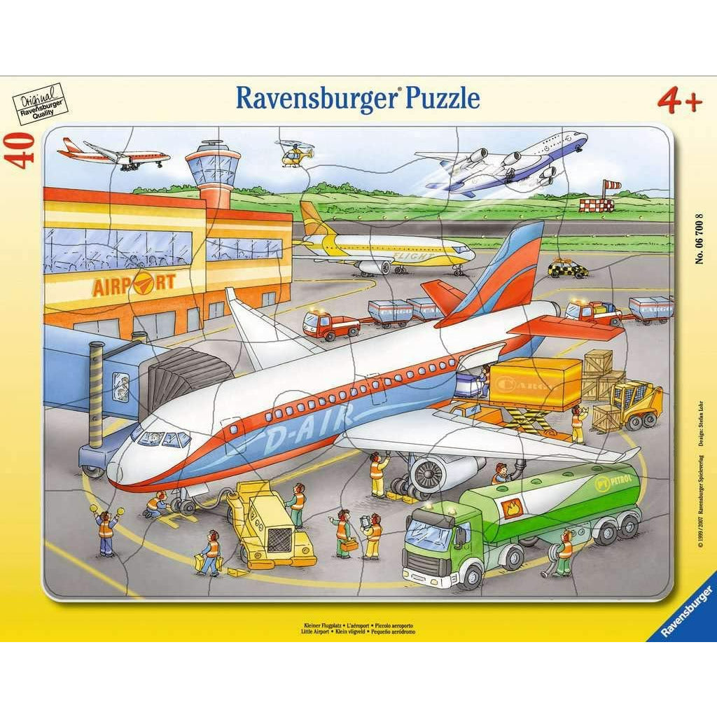 Ravensburger Little Airport Puzzle 40 Pieces 4Y+