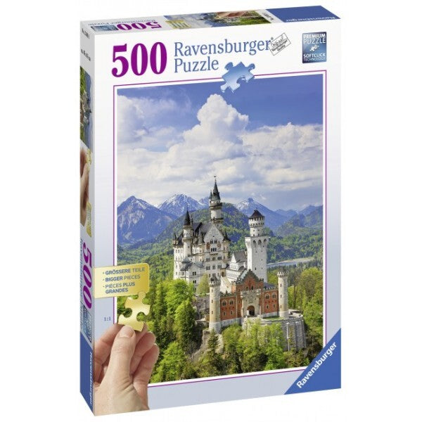 Ravensburger Neuschwanstein Castle Jigsaw Puzzle 500 Pieces Age- 10 Years & Above