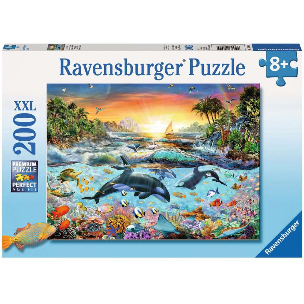 Ravensburger Orca Paradise XXL Jigsaw Puzzle 200 Pieces Age- 8 Years & Above