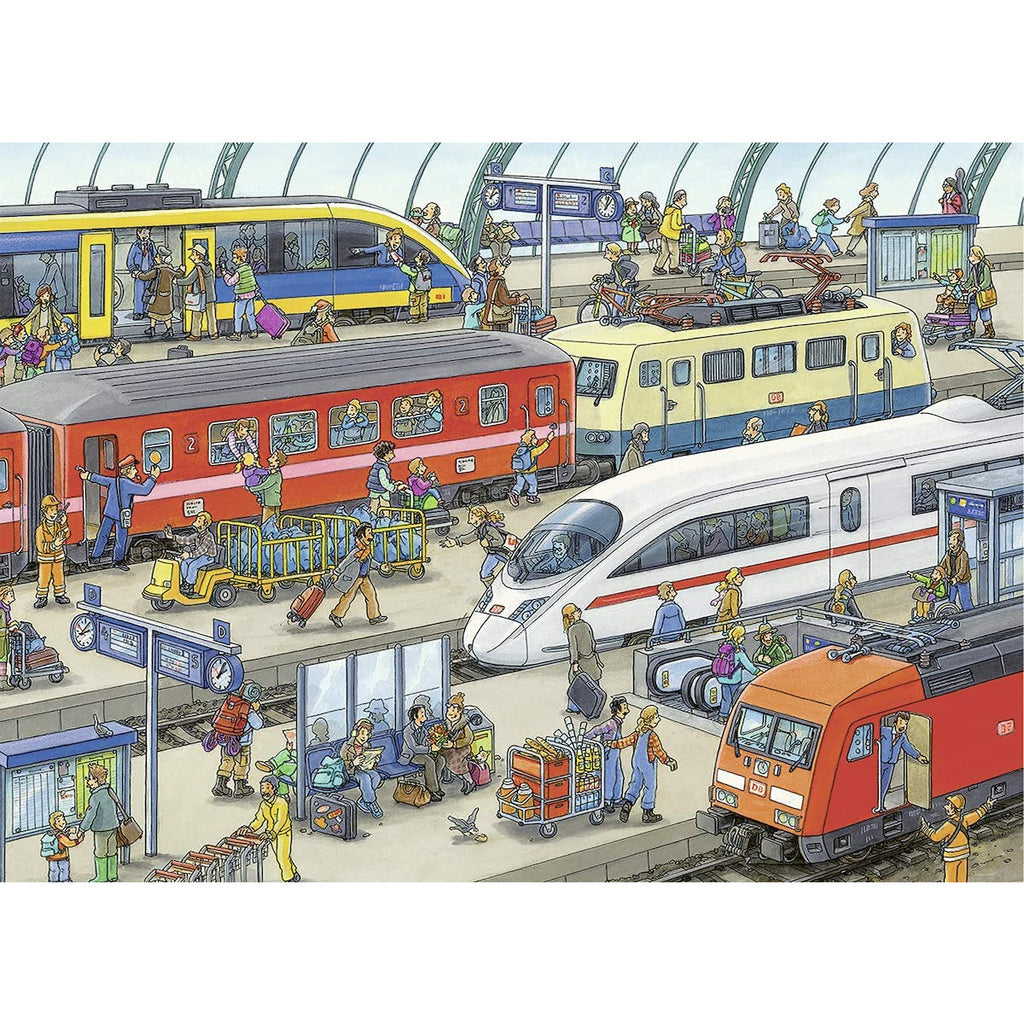 Ravensburger Railway Station Puzzle 60 Pieces 4Y+