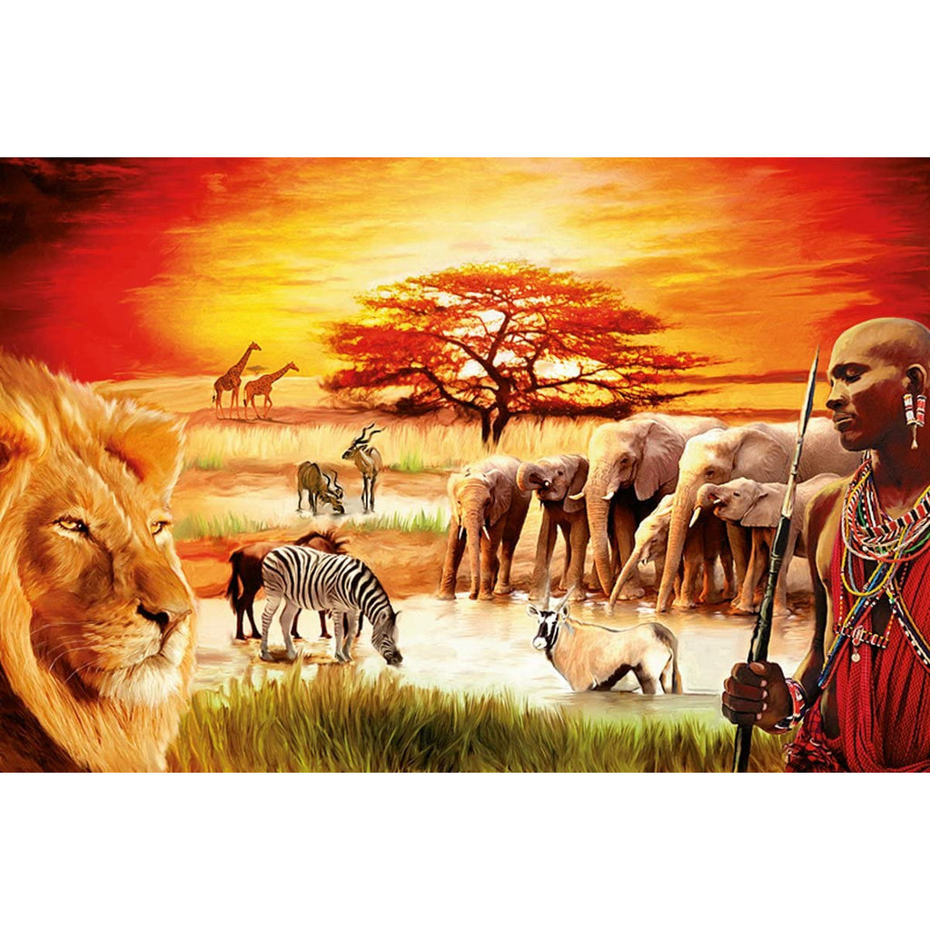 Ravensburger Savannah Masai Jigsaw Puzzle 3000 Pieces Age- 11 Years & Above
