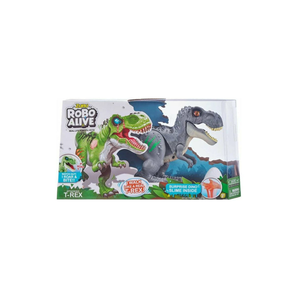 Robo Alive T-Rex with Slime Multicolor Age-3 Years & Above-Assorted