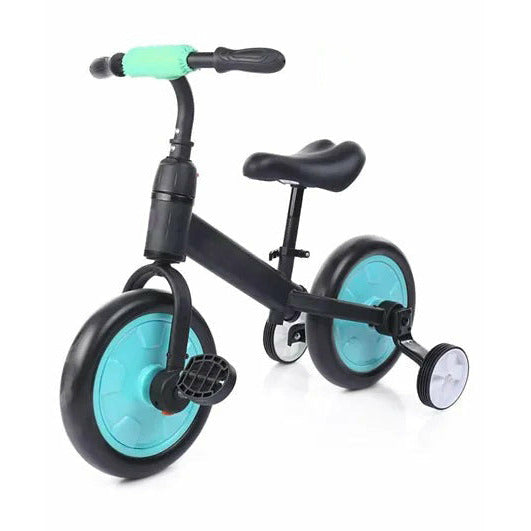 Rover 2 in 1 Plug & Play Balance Bicycle Blue 12 Inches with Carrying Capacity upto 30kgs Age- 2 Years & Above
