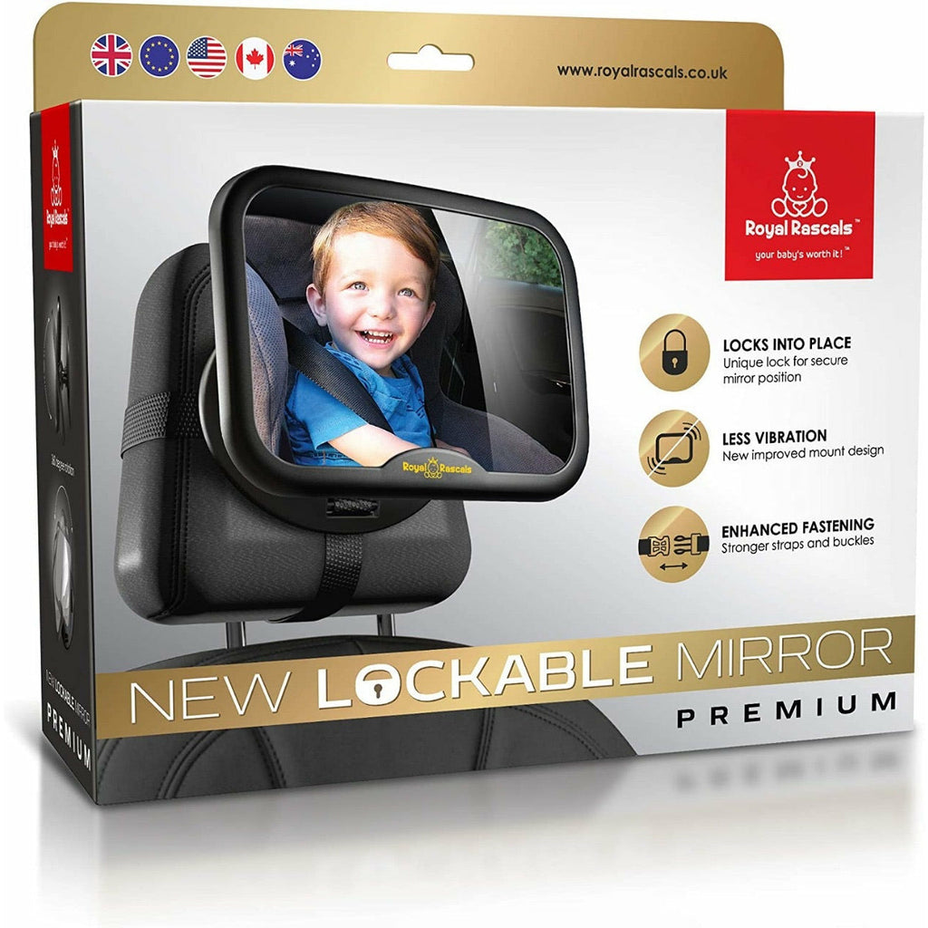 Royal Rascals Car Seat Mirror
