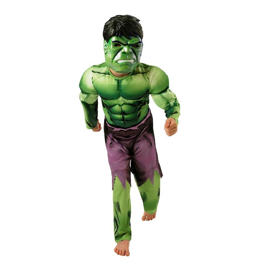 Rubies Costumes Avengers Assemble Deluxe Padded Hulk Costume Boy Age 5-6Y