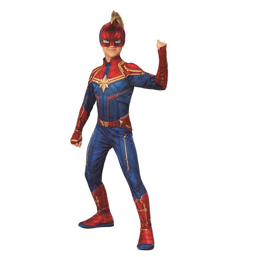 Rubies Costumes Captain Marvel Movie Captain Marvel Child Costume Boy Age 3-4Y