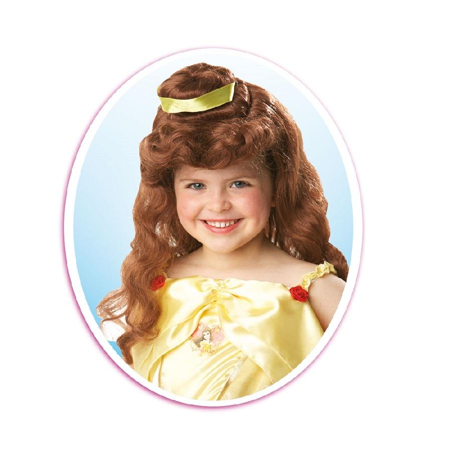 Rubies Costumes Disney Beauty and the Beast Belle Wig Costume Accessory Girl Age One size