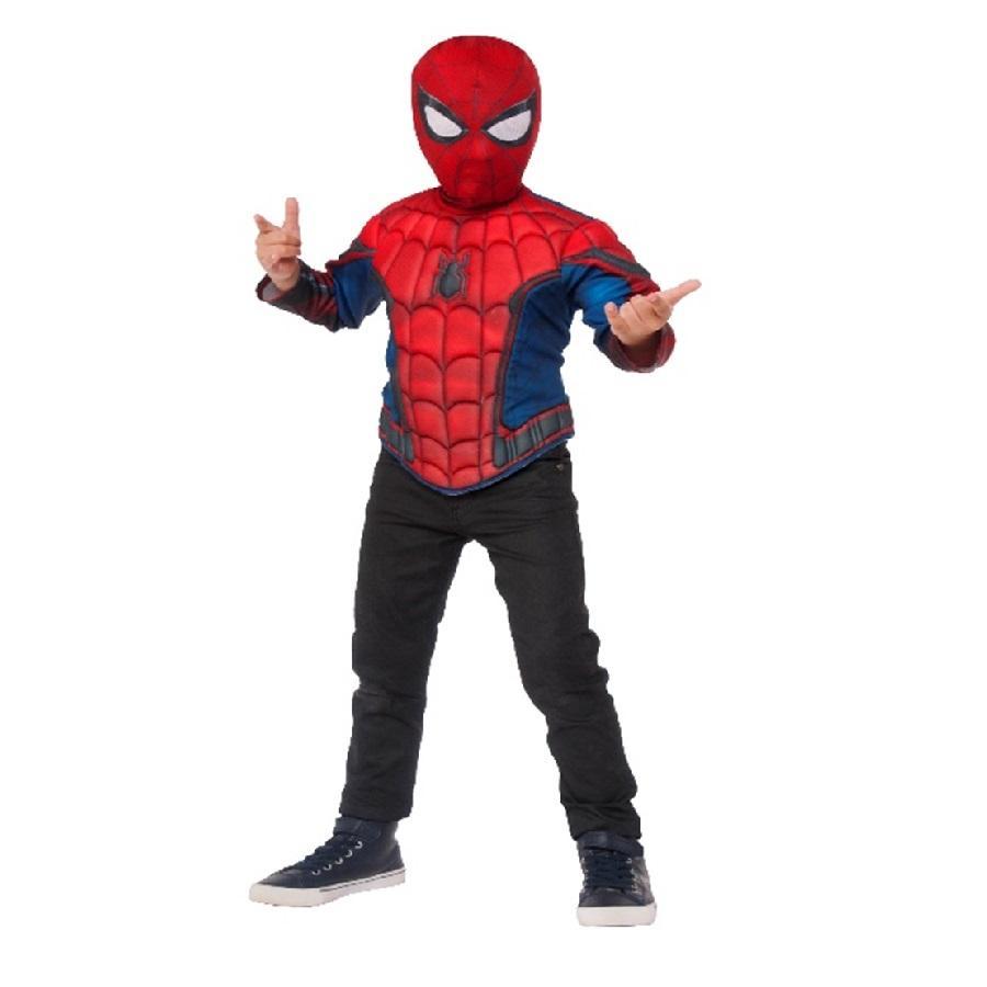 Rubies Costumes Spider-Man Homecoming Spider-Man Muscle Chest Set Boy Age One size
