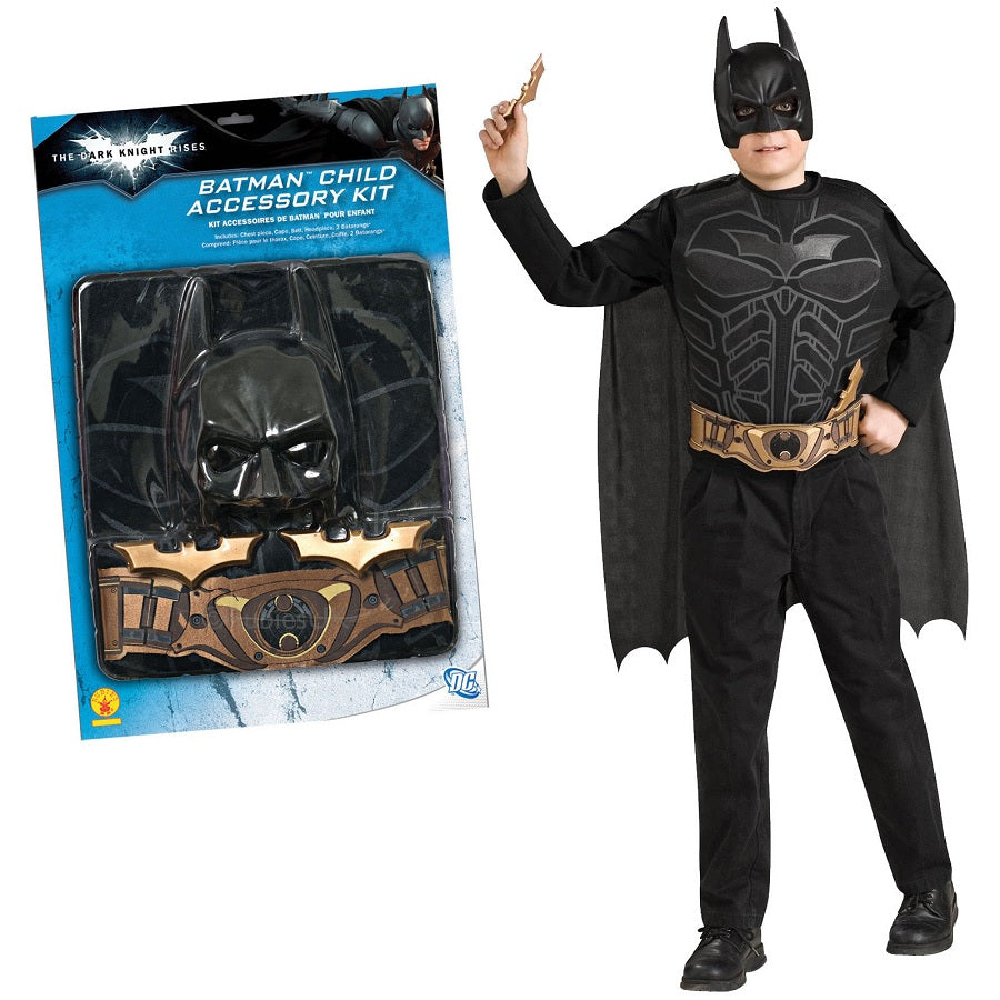 Rubies Costumes Warner Brothers The Dark Knight Batman Blister Child Costume Set Accessory Age-3-6 Years