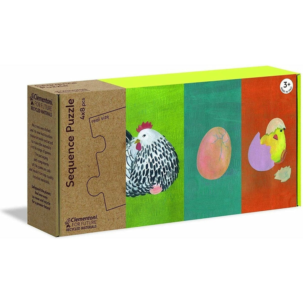 Clementoni Sequence Puzzle Life Cycles 6 PIeces 3Y+