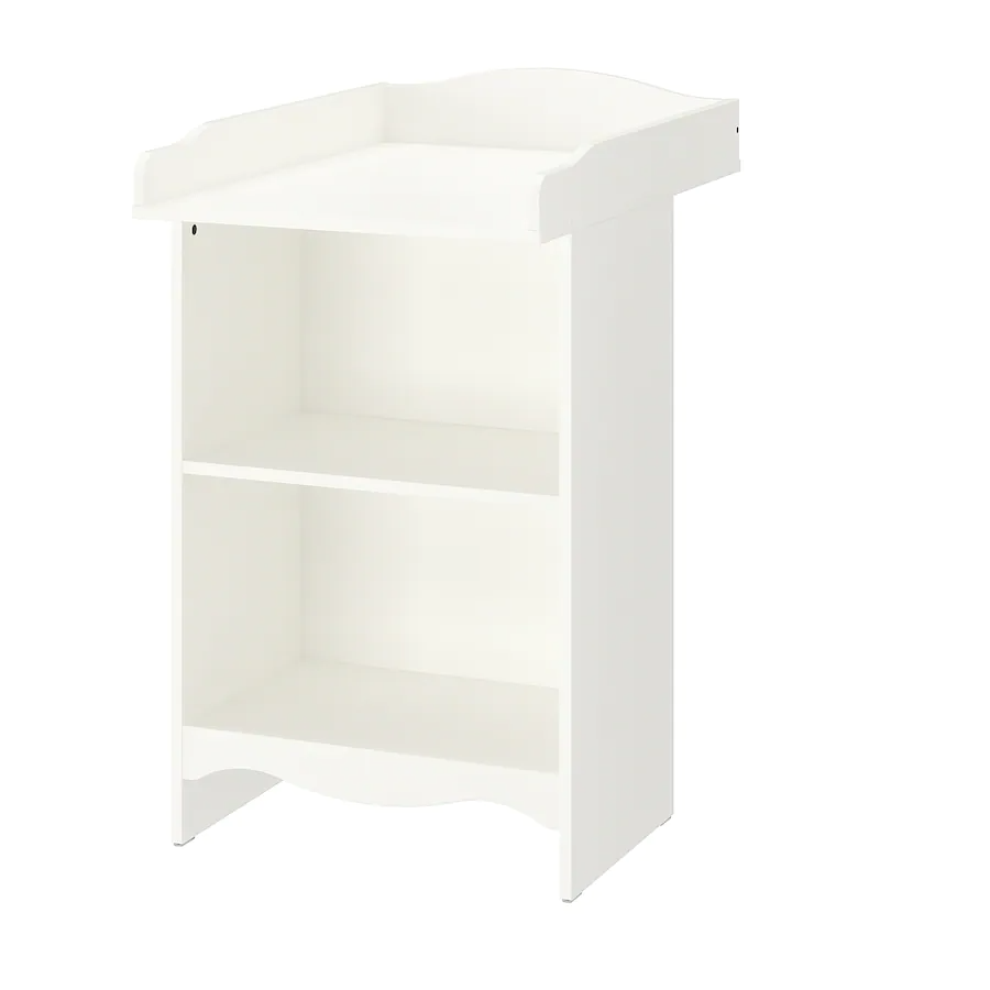 Smågöra Changing Table/Bookshelf, White