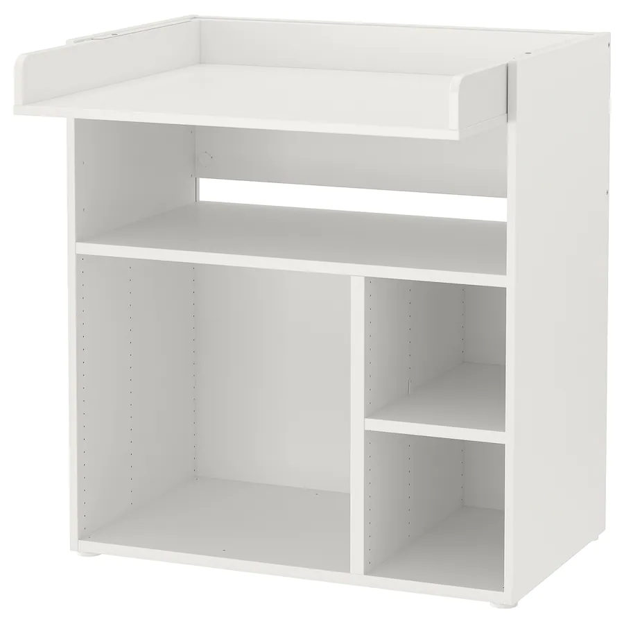 Småstad Changing Table, White White/With 3 Drawers Age Max Load 15 Kg