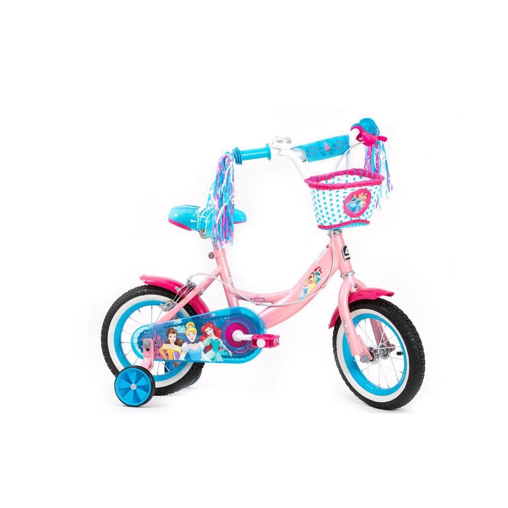 Spartan Disney Princess Girl Bicycle with Basket 12 Inch Girl