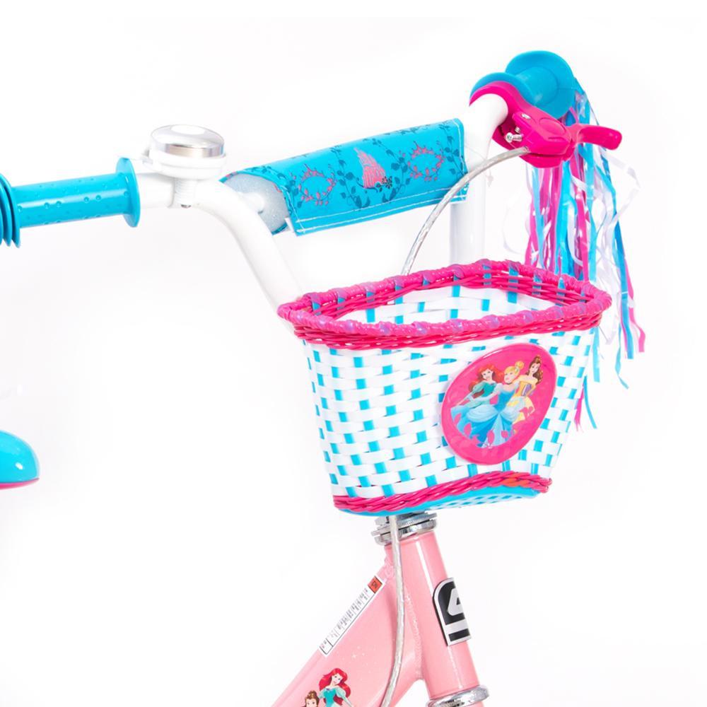 Spartan Disney Princess Girl Bicycle with Basket 12 Inch Girl