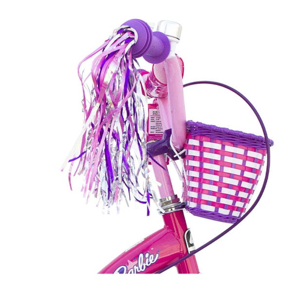 Spartan Mattel Barbie Girl Bicycle with Basket Pink 12 Inch Girl