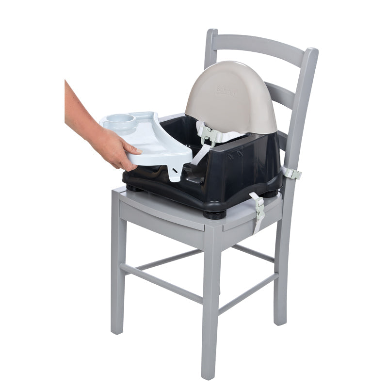 Safety 1st Easy Care Swing Tray Booster Seat Black Age-6 Months & Above