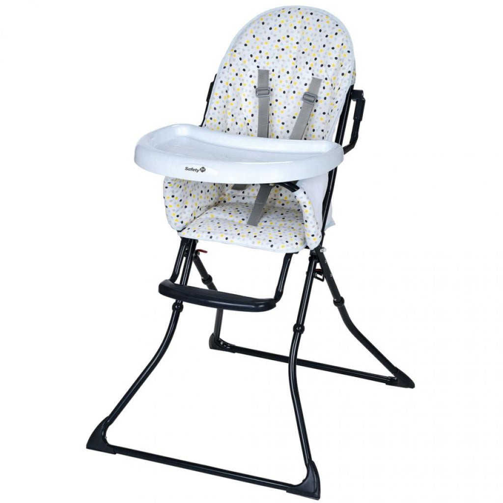 Safety 1st Kanji High Chair Grey Patch Age- 6 Months & Above