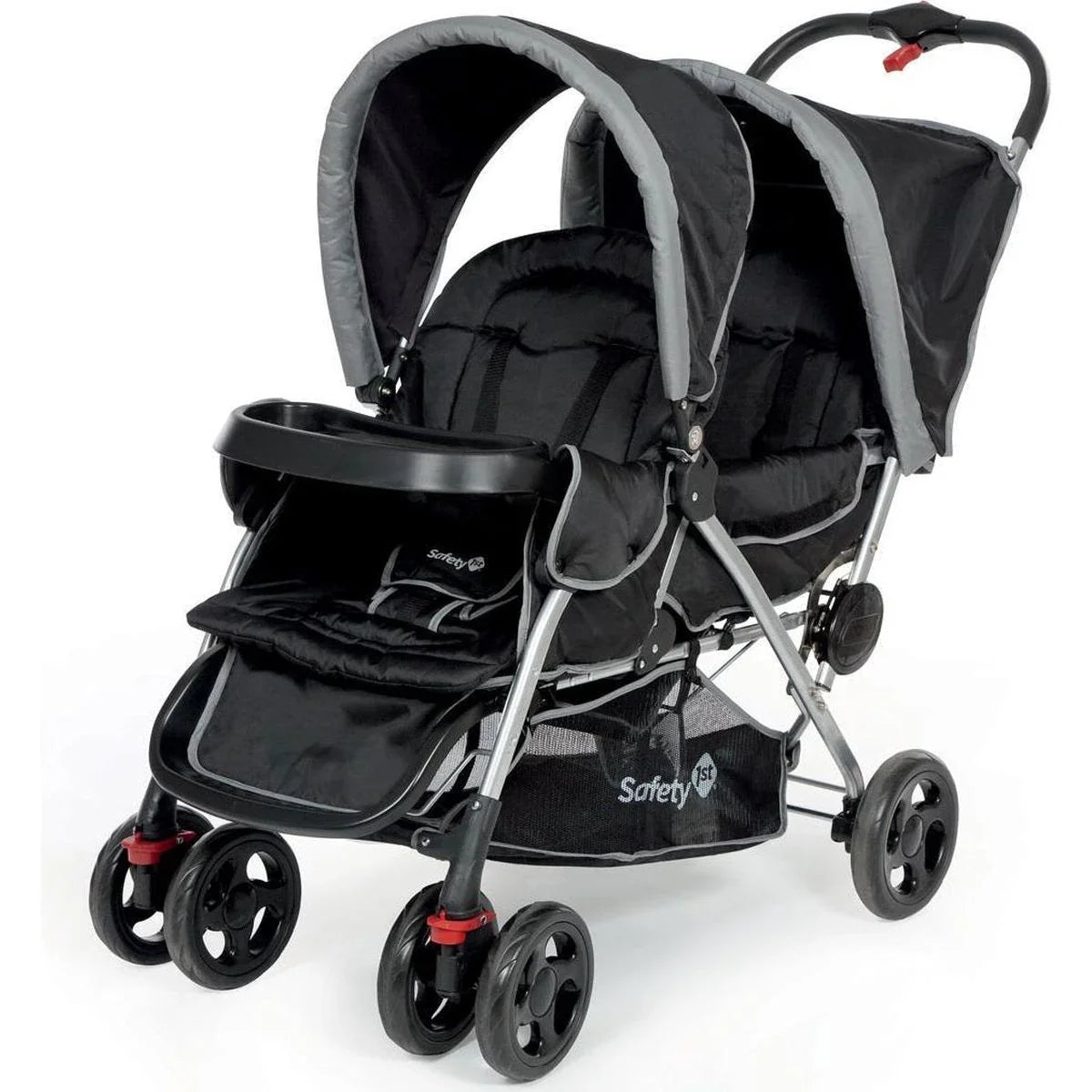 safety 1st double double duo stroller Safety 1st Kinderwagon Duodeal 2 Baby Stroller Black Age- Newborn & Above  (Holds uptp 15 Kg)