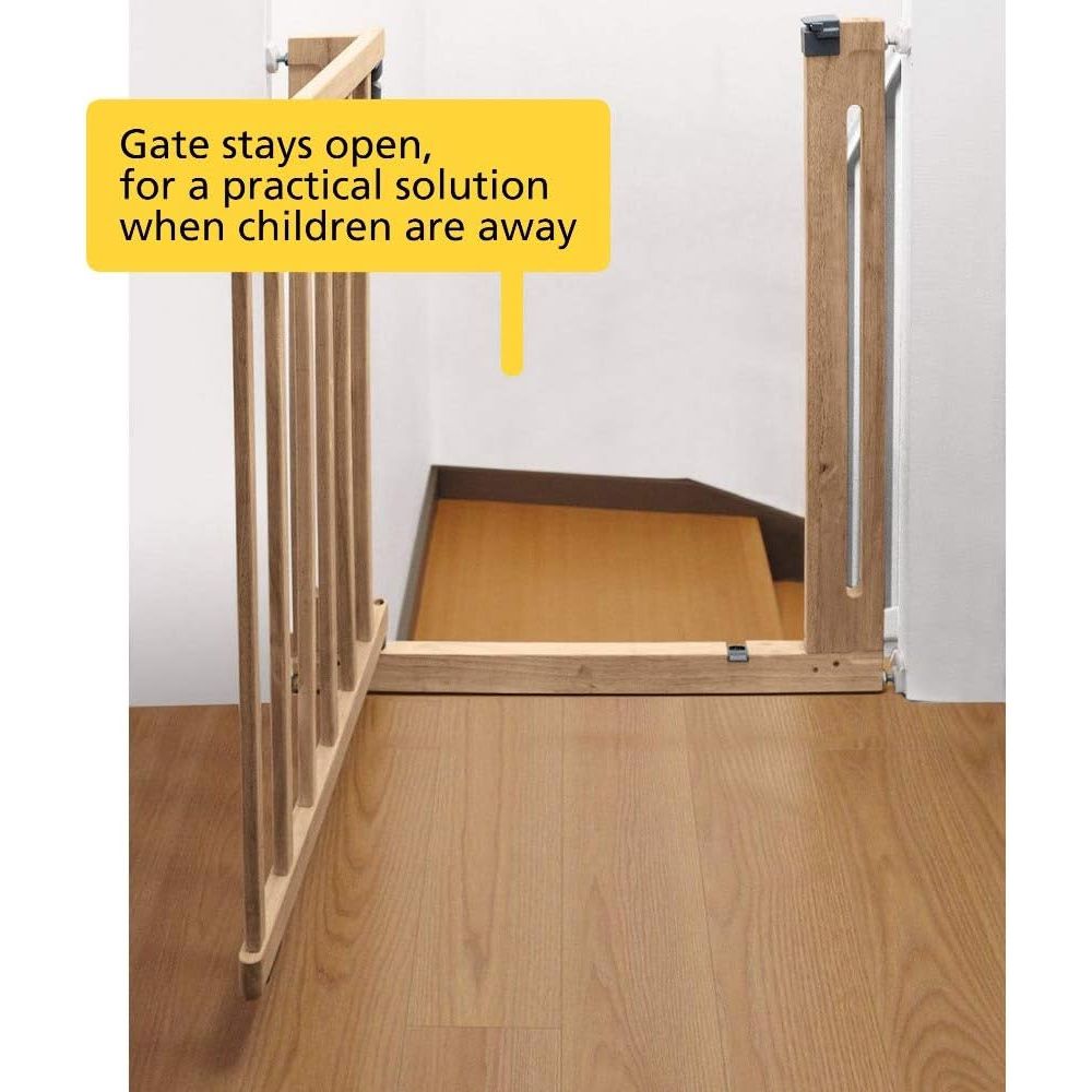 Safety 1st Simply Pressure XL Safety Gate (63-104 cm) Natural Age- 6 Months & Above