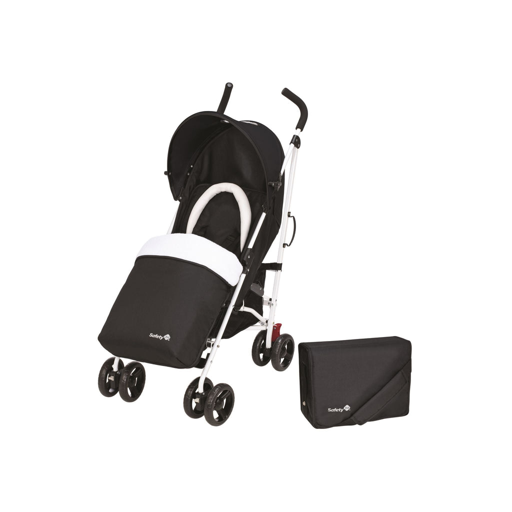 Safety 1st Slim Comfort Stroller Pack Black & White Age- Newborn & Above