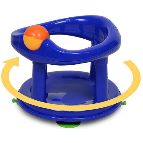 Safety 1st Swivel Bath Seat Primary Navy Blue Age - 6 Months & Above