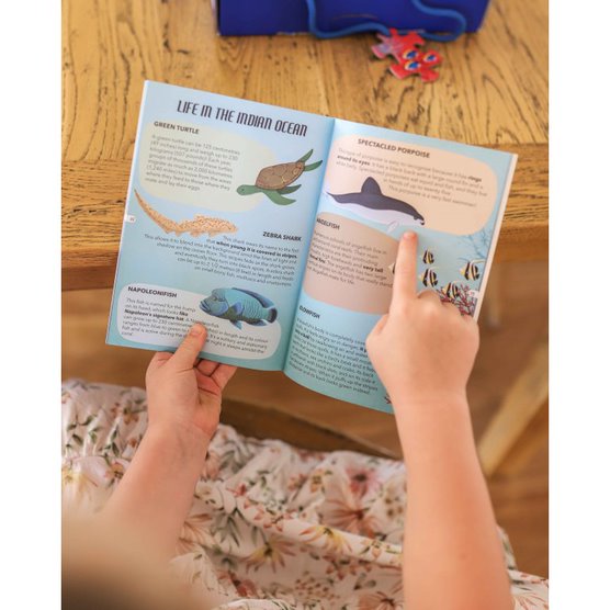 Sassi Junior Travel Learn And Explore The Sea 205-Piece Puzzles & Booklet Age- 6 Years & Above