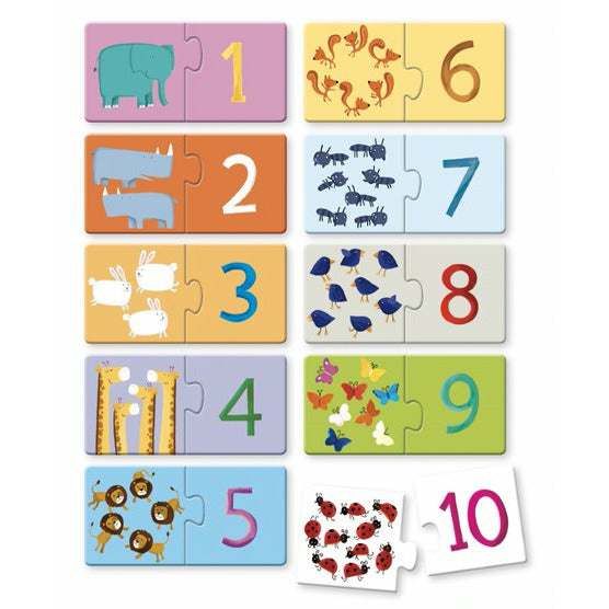 Sassi Puzzle 2 Numbers Age- 2 Years & Above