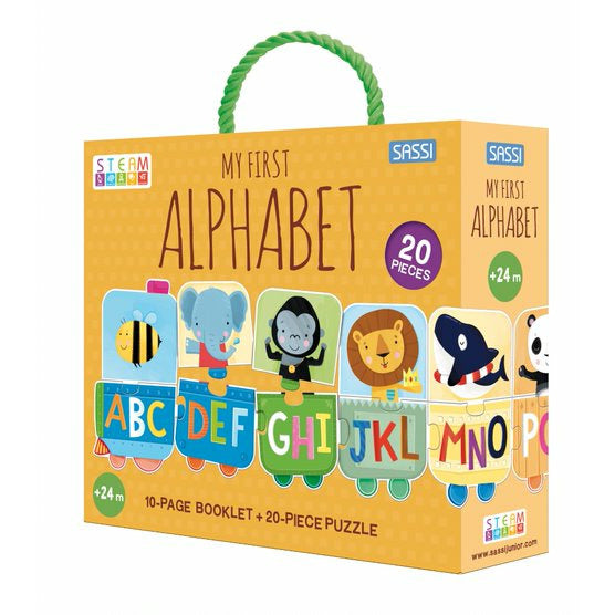 Sassi Steam Puzzle My First Alphabet Age- 2 Years & Above