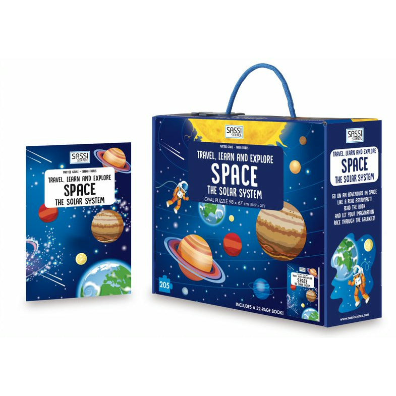 Sassi Travel, Learn And Explore Space The Solar System Age- 5-7 Years