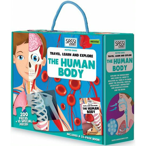 Sassi Travel, Learn And Explore The Human Body Age- 5-7 Years