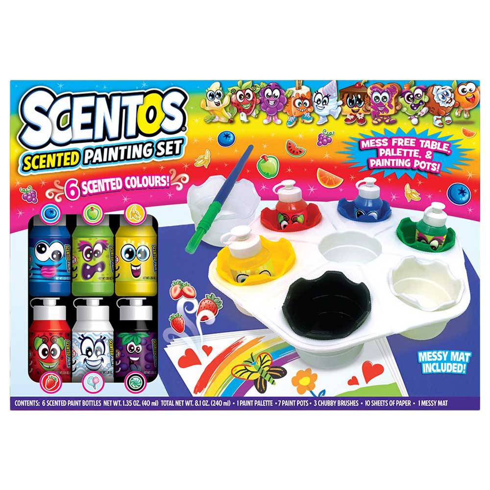 Scentos Scented Painting Set Multicolor Age-3 Years & Above