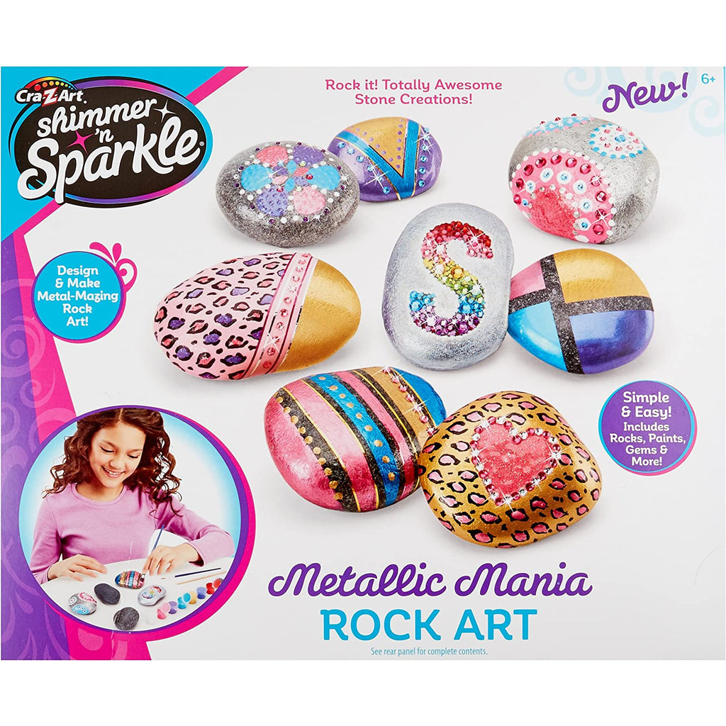 Shimmer N Sparkle Unicorn Rock Art Age-6 Years & Above