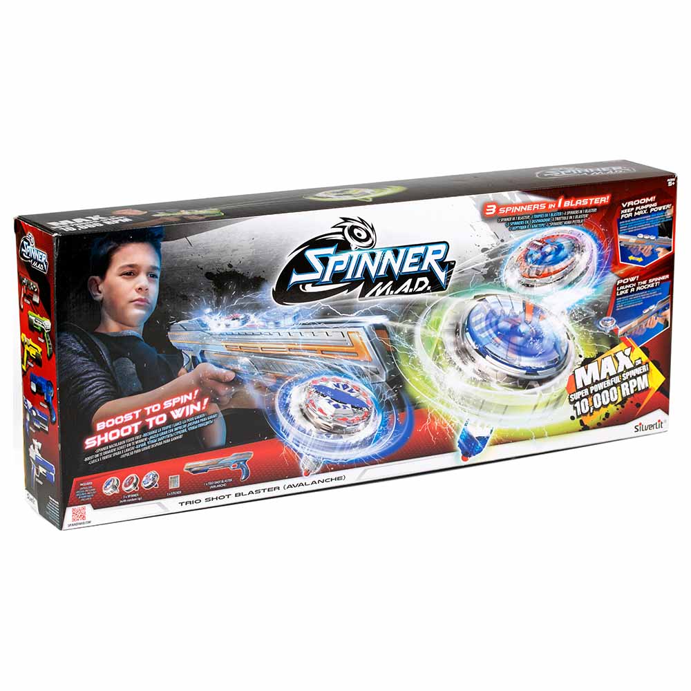 Silverlit Trio Shot Blaster Avalanche Age-3 Years & Above