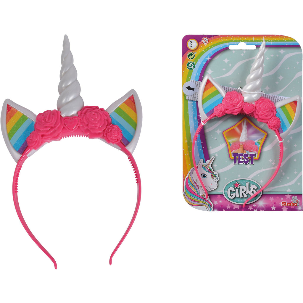 Simba - Steffi Love Girls Unicorn Headband With Light Multicolor Age-3 Years & Above