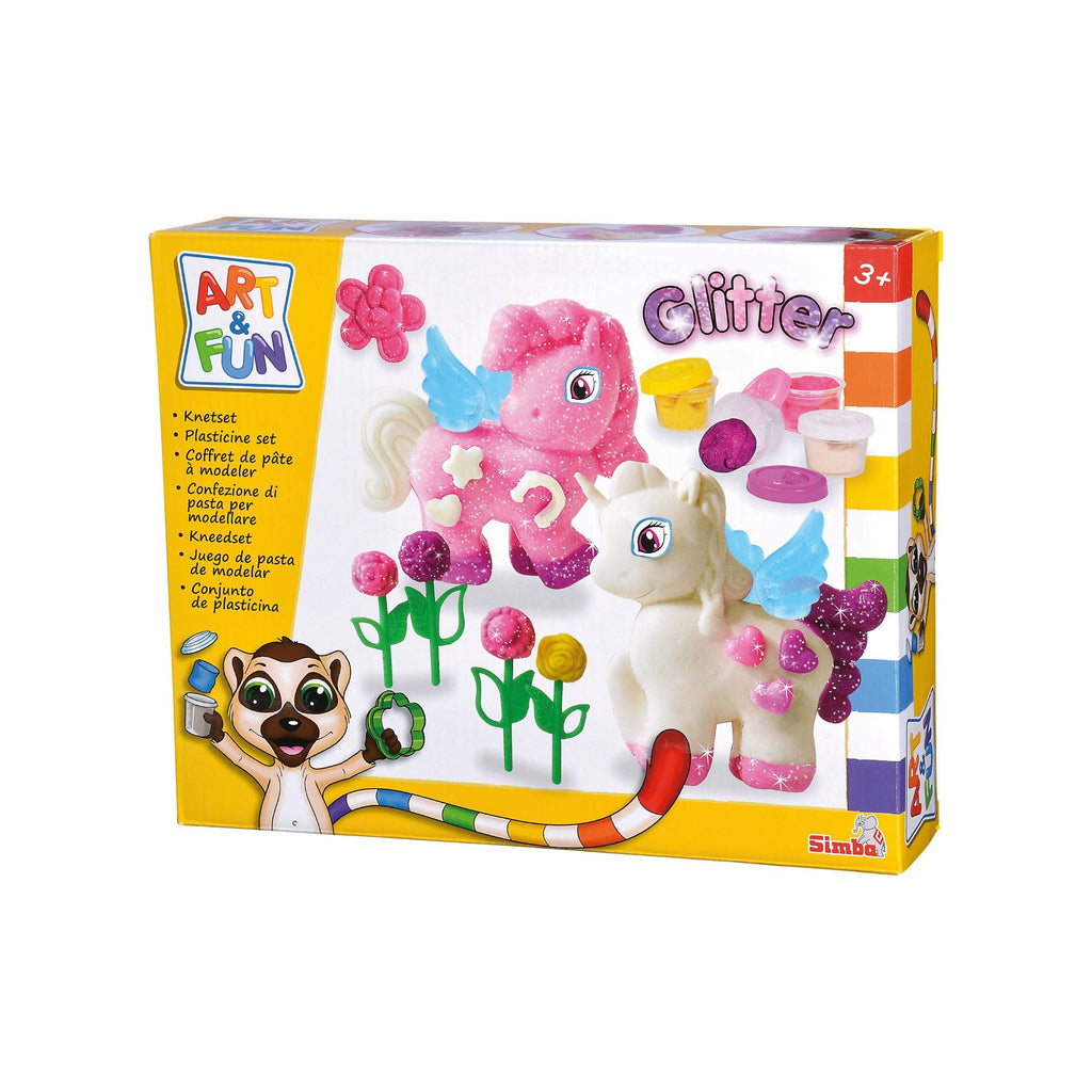 Simba A&F Dough Set Unicorn Multicolor Age-3 Years & Above