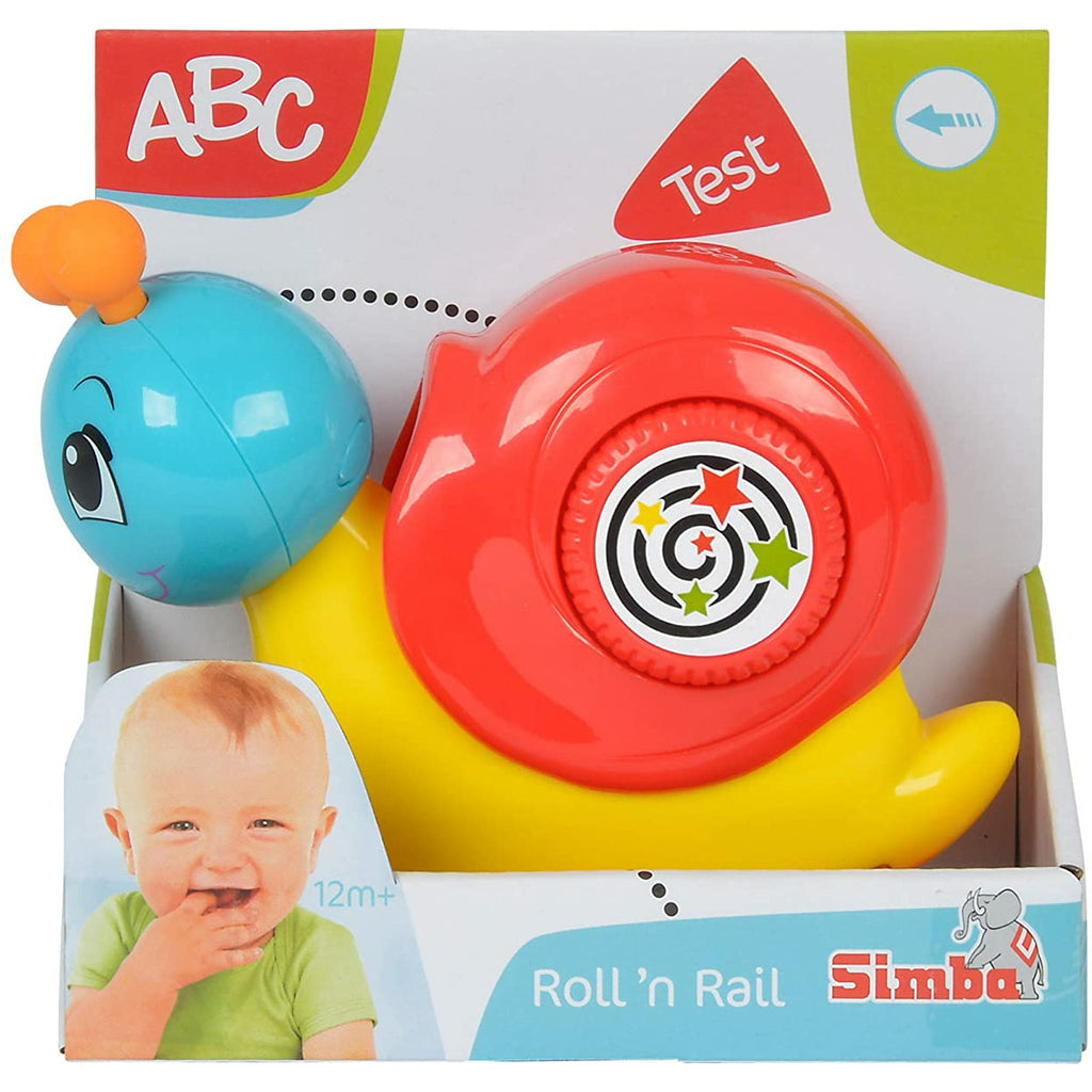Simba Abc Press' N Go Snail Age 6M+ Unisex