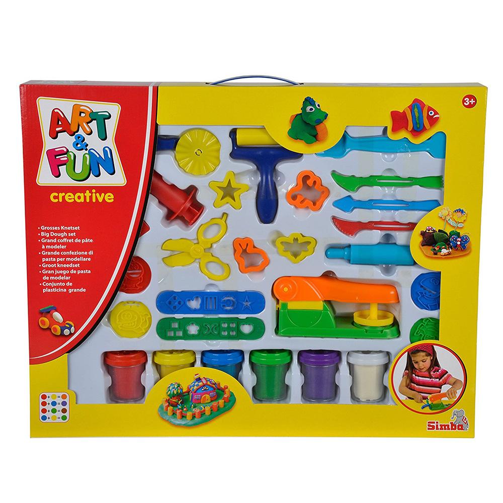Simba Art & Fun Jumbo Dough Set Age 3+ Girl
