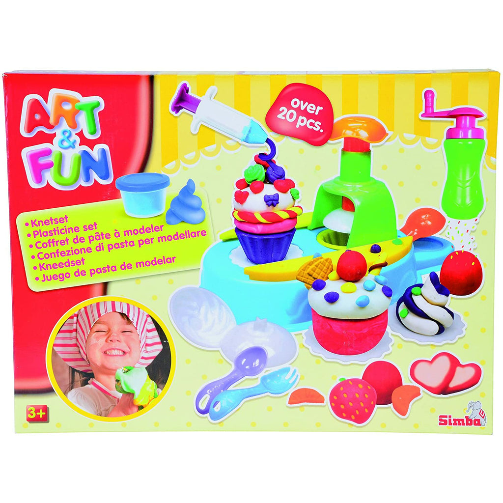Simba Art & Fun Plastic Dough Cupcake Age 3+ Unisex