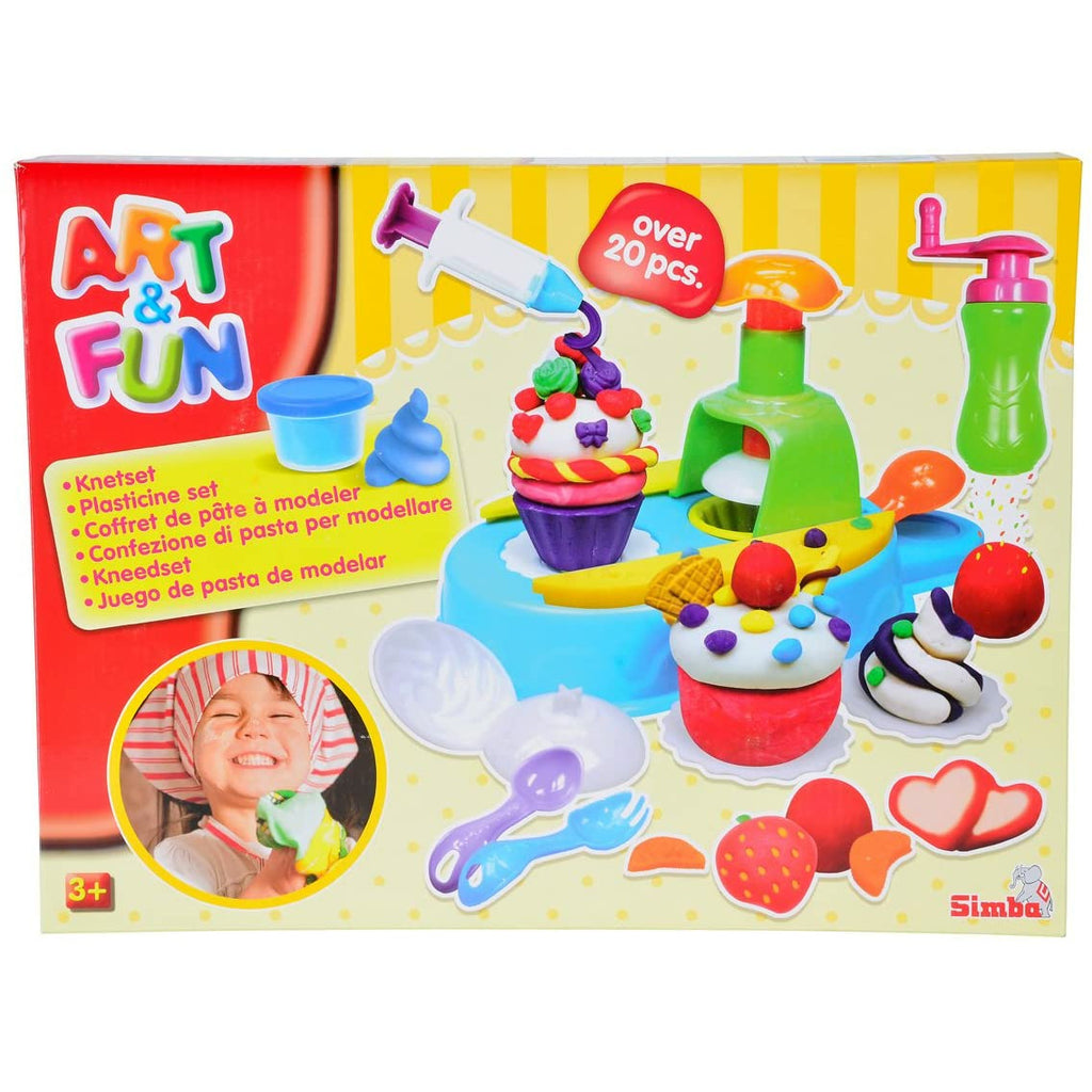 Simba Art & Fun Plastic Dough Cupcake Age 3+ Unisex