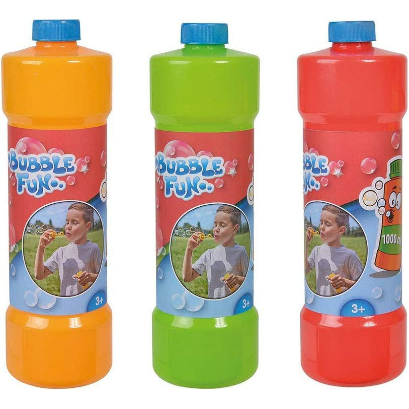 Simba Bf Bubble Bottle, 1L, 3 Assortment Multicolor Age-3 Years & Above