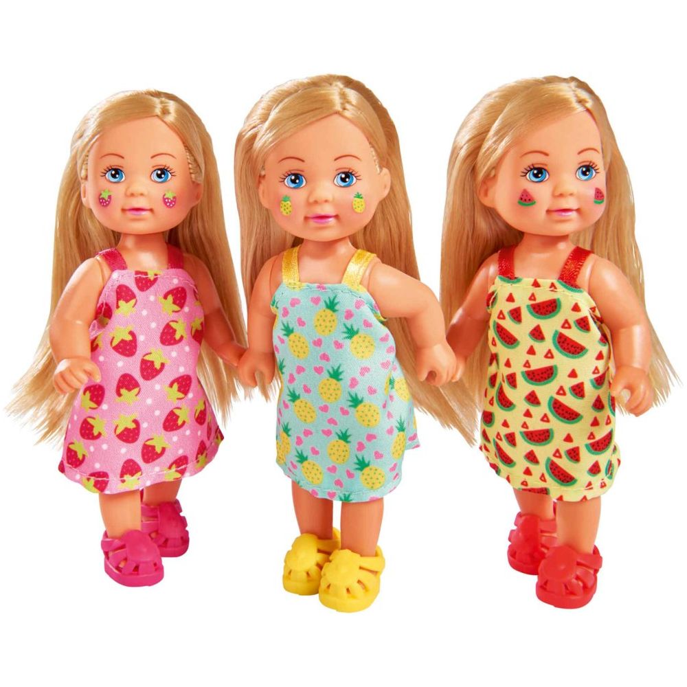 Simba Evi Love 16cm Cute Fruits Dolls Assorted Multicolor Age- 3 Years & Above