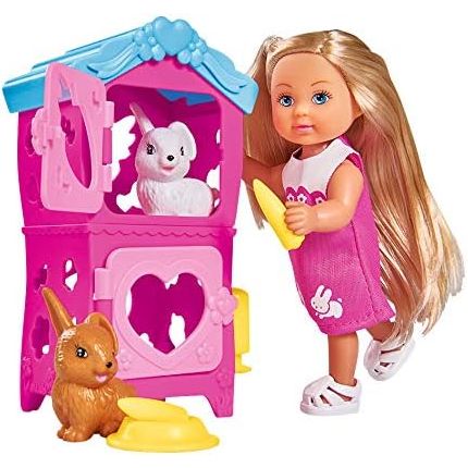 Simba Evi Love Rabbit Dollhouse Multicolor Age- 3 Years & Above