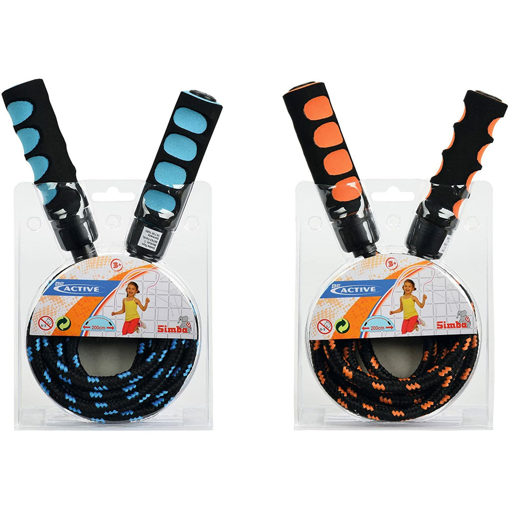 Simba Jump Rope with Soft Handle Multicolor Age-3 Years & Above