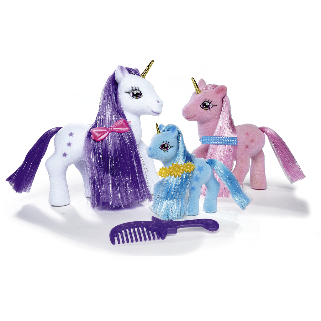 Simba Unicorn Family, 3 Pieces Multicolor Age-3 Years & Above