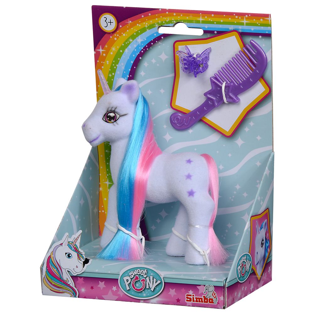 Simba Unicorn with Colourful Hair Multicolor Age-3 Years & Above