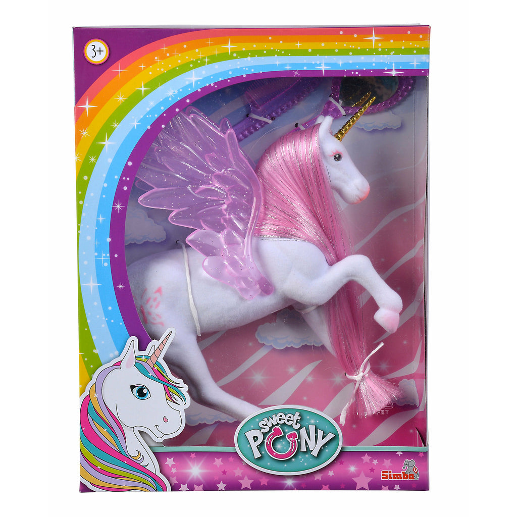 Simba Unicorn with Glitter Wings, 2 Pieces Multicolor Age-3 Years & Above